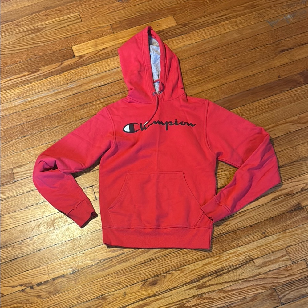 POWERBLEND HOODIE, SCRIPT LOGO